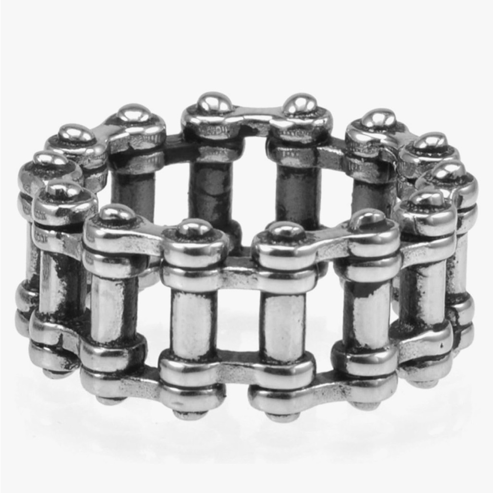 Jude Jewelers Stainless Steel Motorcycle Biker Ring